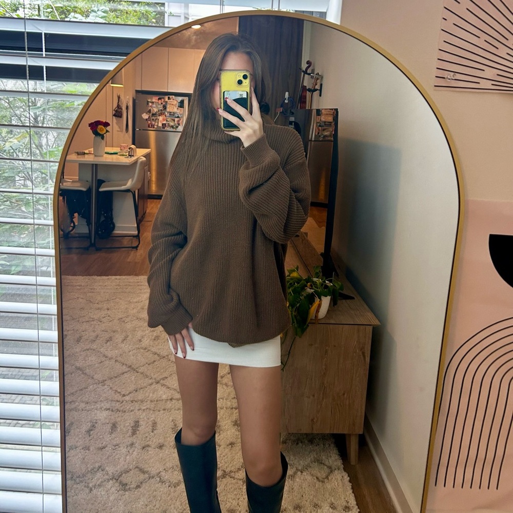 Brandy Melville brown sweater